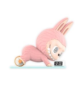 Pop Mart Labubu THE MONSTERS Lazy Yoga Ab Roller Figure BNIB